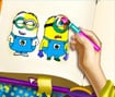 Minions Coloring Book