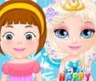 Baby Barbie Frozen Party