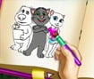 Tom And Angela Coloring Book