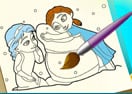 Colorindo o Livro de Frozen