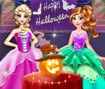 Festa de Halloween em Frozen