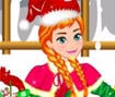 Elsa e Anna Dia de Natal