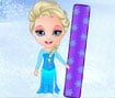 Princess Elsa Snowboarding