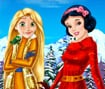 Feriado de Inverno da Rapunzel e Branca de Neve