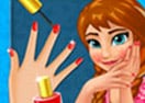 Anna no Salão de Manicure