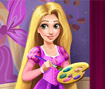 Pintando a Sala da Rapunzel