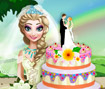Elsa's Wedding Cake Cooking