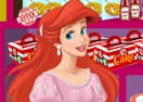 Ariel Cooking Wedding Cake