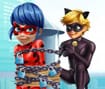 Cat Noir Saving Ladybug