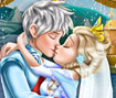 Ice Queen Wedding Kiss