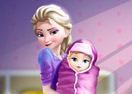 Elsa Baby Birth Caring