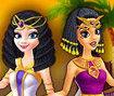 Elsa And Jasmine Shopping In Egypt