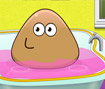 Pou Baby Bathing