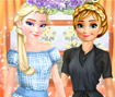 Elsa And Anna Work Dress Up