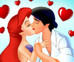 Ariel And Prince Kissing