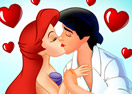 Ariel And Prince Kissing