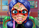 Jogo Ladybug Face Skin Surgery