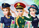 Disney Girls at Police Academy