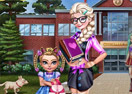 Jogo Modern Sister School Dressup