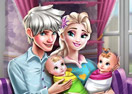 Jogo Ice Queen Twins Family Day