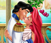 Mermaid Princess Mistletoe Kiss