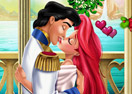 Mermaid Princess Mistletoe Kiss - Jogos Online