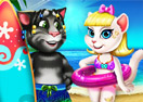 Angela And Tom Beach Vacation - Jogos Online