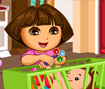 Dora Baby Caring Slacking