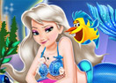 Elsa Mermaid Dress Up