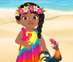 Baby Moana Gets Tidy