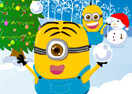 Minions Christmas Snowball Wars