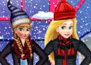 Princesses Winter Shopping