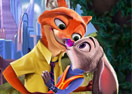 Judy And Nick Kissing