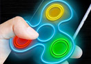 Fidget Spinner Neon Glow Online