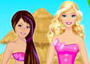 Barbie Princesses Dress Up