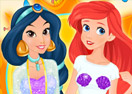 Jasmine and Ariel Ready for Summer