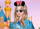 At Disneyland With Barbie