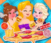 Disney Princesses Pizza Party