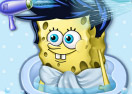 Spongebob Baby Bathing