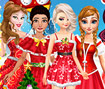 Princesses Christmas Card Decoration