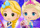 Chibi Princesses Rock N Royals Style