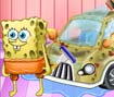 Spongebob Car Cleaning