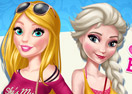 Barbie And Elsa BFFs - Jogos Online