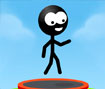 Trampoline Stickman