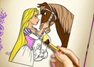 Goldie Princess Coloring Book