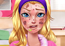 Play Barbie Hero Face Problem