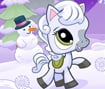 Snowy Pony