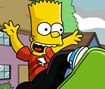 Bart Simpson Skateboarding