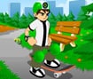 Ben 10 Skateboarding