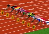 Jogar 100 Metres Race - Agilidade